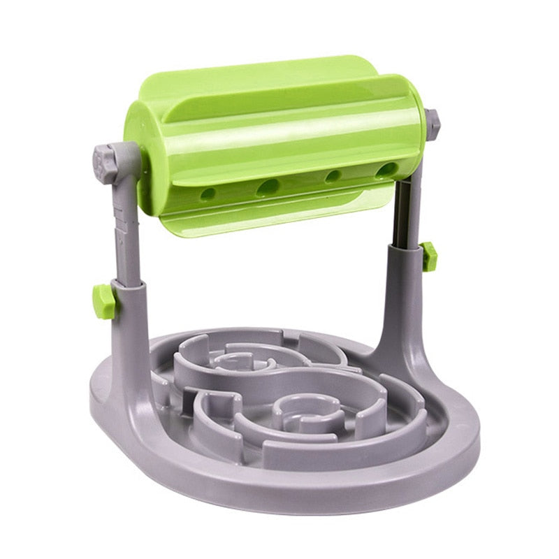 Interactive Pet Food Feeder Dog Cat Dispenser Slow Pet Foods Feeding  Toys Anti Choke Dog Slow Feeder Bowl  for Small Large Dogs