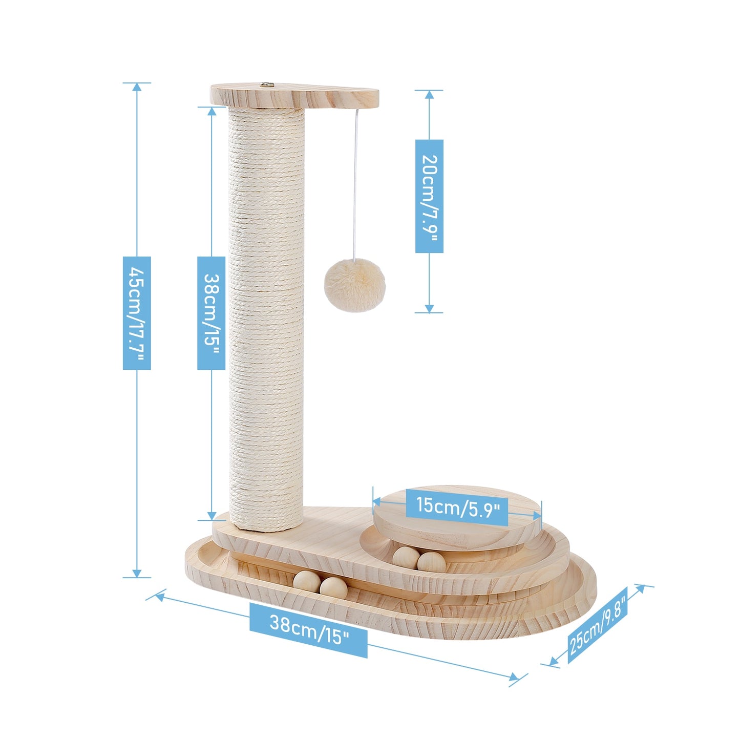 Rocket Styling Cat Tree Condo Scratching Post Multi-level Cat Towel Cozy Perches Climbing Tree Toys Activity Furniture Protector