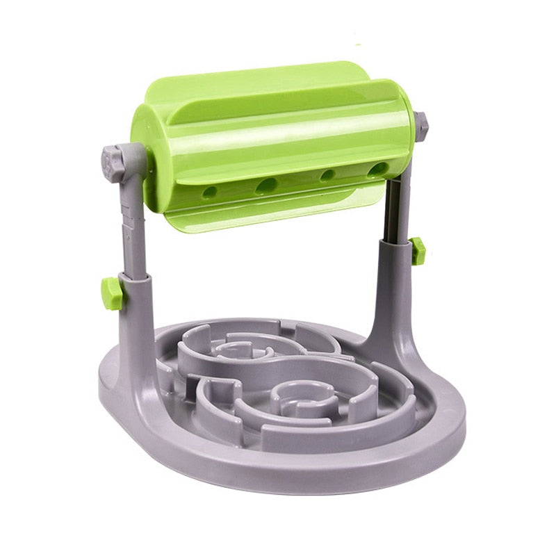 Interactive Pet Food Feeder Dog Cat Dispenser Slow Pet Foods Feeding  Toys Anti Choke Dog Slow Feeder Bowl  for Small Large Dogs