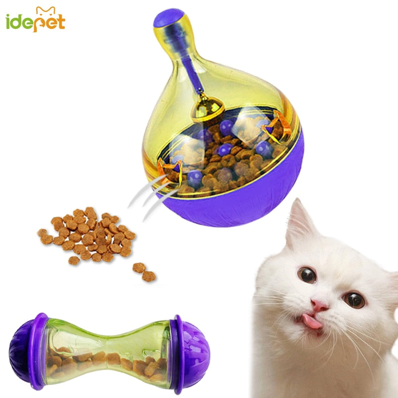 Pet Dog Food Feeder for Dog Cats Puzzle Toys Doggy Kitty Molars Feeder Captains for Pet Dogs Cat Chewing Toy Leaking Food Ball