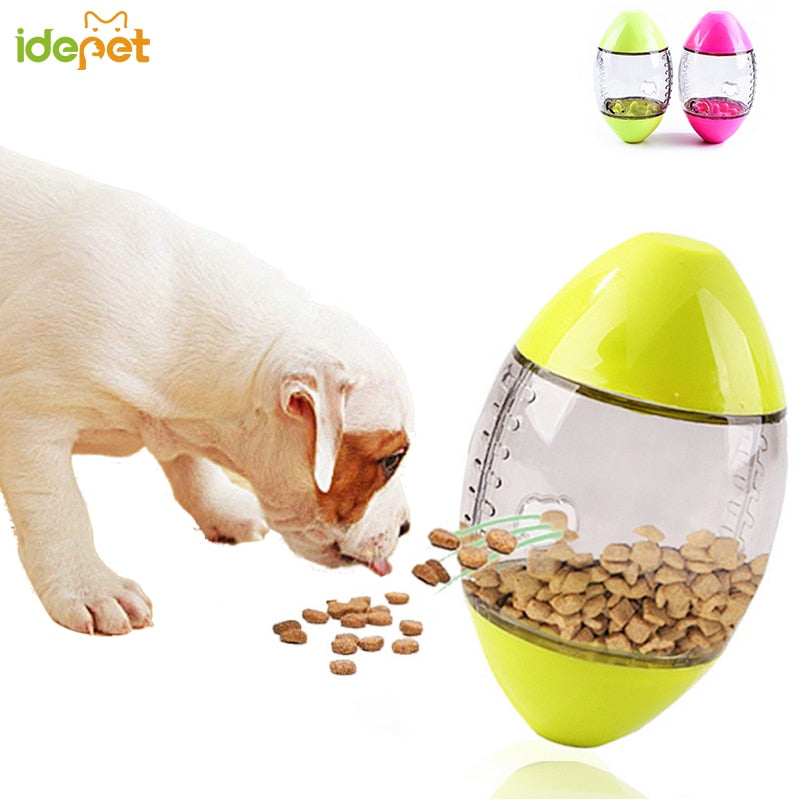 Pet Dog Food Feeder for Dog Cats Puzzle Toys Doggy Kitty Molars Feeder Captains for Pet Dogs Cat Chewing Toy Leaking Food Ball